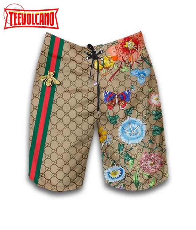 Gucci Flower 2022 Luxury Combo Hawaiian Shirt Shorts