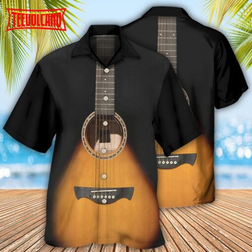Guitar Wood Music Lover Hawaiian Shirt