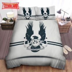 Halo Unsc United Nations Space Command Duvet Cover Bedding Sets