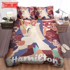 Hamilton, Just You Wait Bed Sheets Duvet Cover Bedding Sets