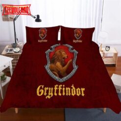 Harry Potter Gryffindor Campus Badge Duvet Cover Bedding Sets