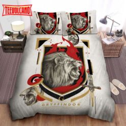 Harry Potter Gryffindor House Symbols Illustration Bedding Sets