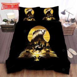 Harry Potter House Hufflepuff Badger Digital Illustration Bedding Sets