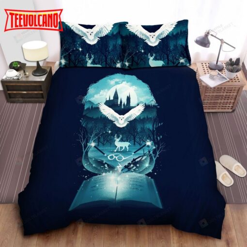 Harry Potter Magical World From A Book Artwork Bedding Sets
