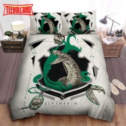 Harry Potter Slytherin House Badge Illustration Bedding Sets