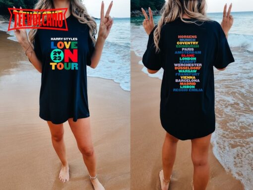 Harry Styles Love On Tour Double Sided T-Shirt Fantastic