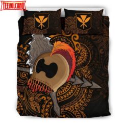 Hawaiian Warrior Helmet Duvet Cover Bedding Sets