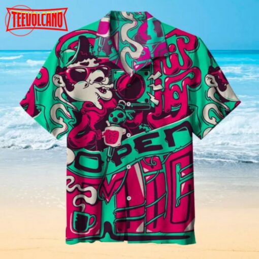 Hip-hop pattern Hawaiian Shirt