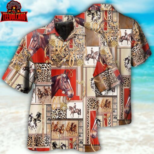 Horse Show So Cool Hawaiian Shirt