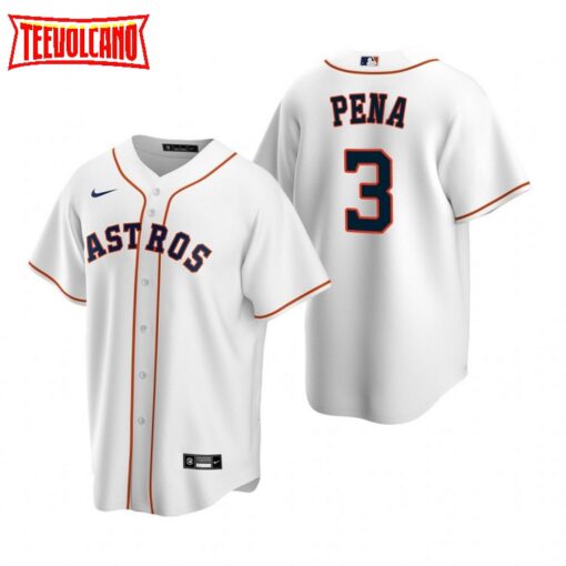 Houston Astros Jeremy Pena White Replica Home Jersey