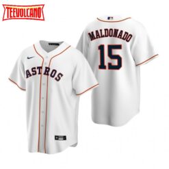 Houston Astros Martin Maldonado White Home Replica Jersey