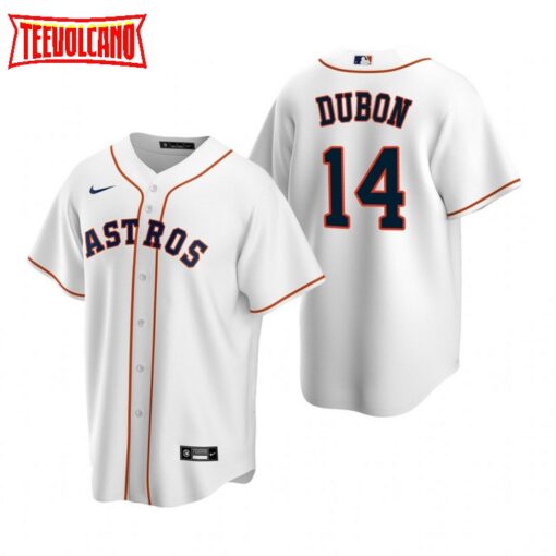 Houston Astros Mauricio Dubon White Home Replica Jersey