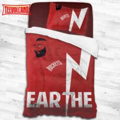 Houston Rockets 3PCS 4PCS Duvet Cover Bedding Sets