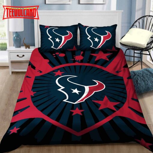 Houston Texans Bedding Set Sleepy Duvet Cover Bedding Sets