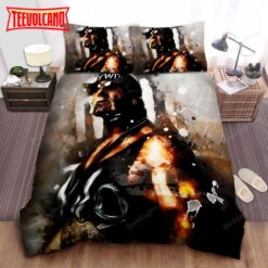 Hulk Hogan And His Champion Belt Art Duvet Cover Bedding Sets