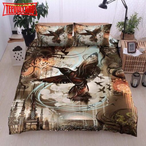 Hummingbird Fly To Heaven Bed Sheets Duvet Cover Bedding Sets