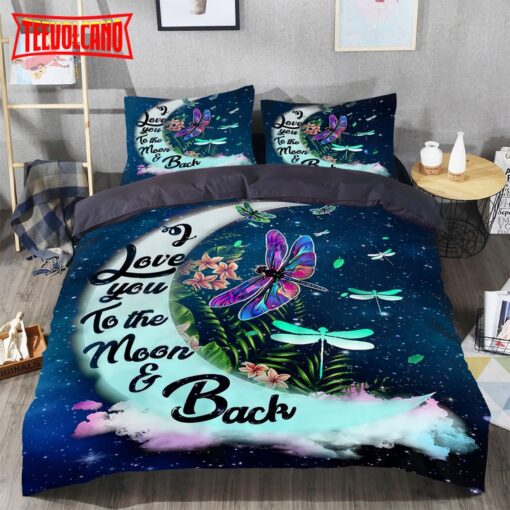 I Love You To The Moon And Back Duvet Cover Bedding Sets