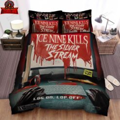 Ice Nine Kills Band The Silver Scream Blood Duvet Cover Bedding Sets