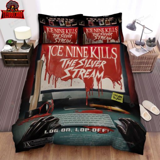 Ice Nine Kills Band The Silver Scream Blood Duvet Cover Bedding Sets