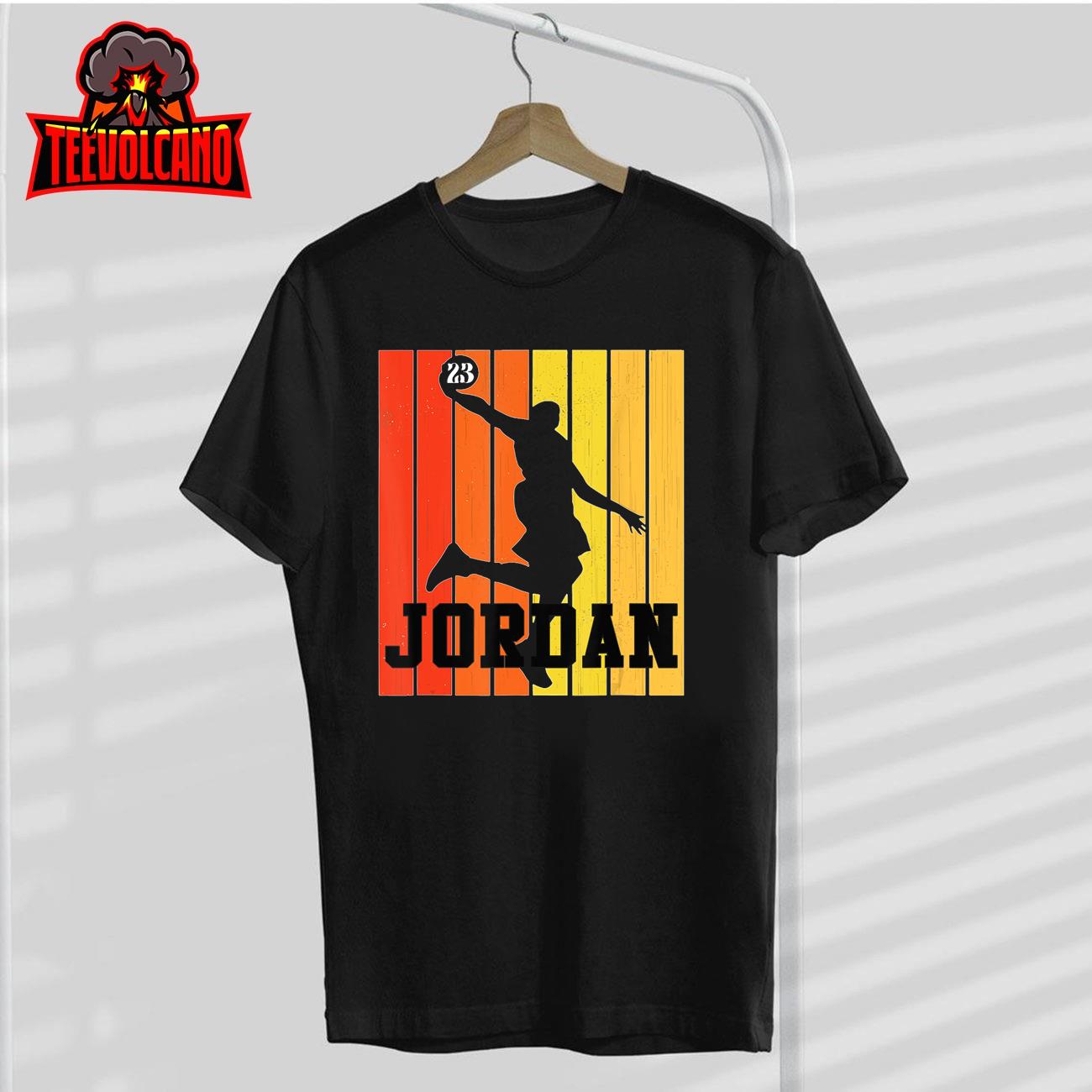 I'm Jordan Name Basketball player Gift Men Boys T-Shirt