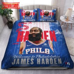 James Harden Philadelphia Duvet Cover Bedding Sets