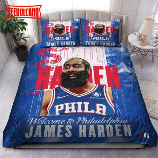 James Harden Philadelphia Duvet Cover Bedding Sets