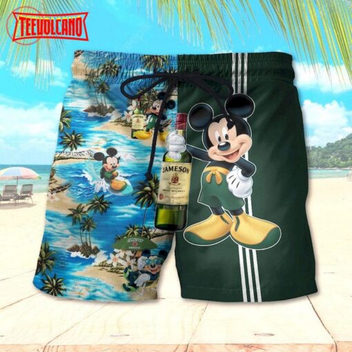 Jameson Irish Mickey Hawaiian Shirt and Shorts