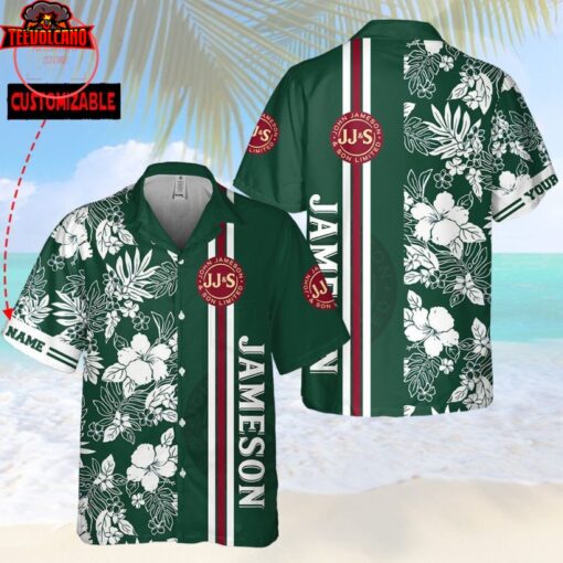 Jameson Whisky Custom name Hawaiian Shirt