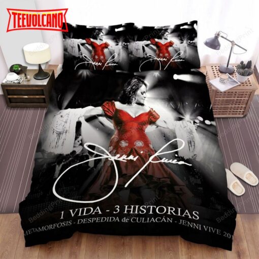 Jenni Rivera Red Dress Bed Sheets Duvet Cover Bedding Sets