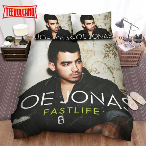 Joe Jonas Fastlife Album Cover 2 Duvet Cover Bedding Sets