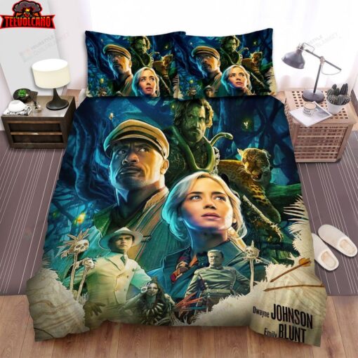 Jungle Cruise Movie Poster 3 Duvet Cover Bedding Sets