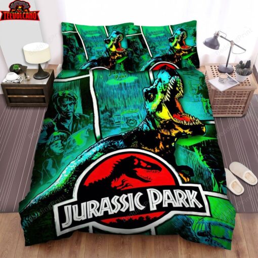 Jurassic Park Movie Poster Iii Bed Sheets Duvet Cover Bedding Sets