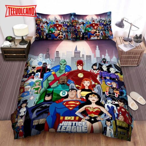Justice League All Heroes Duvet Cover Bedding Sets