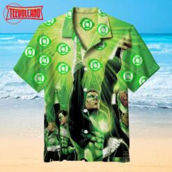 Justice League Green Lantern Hawaiian Shirt