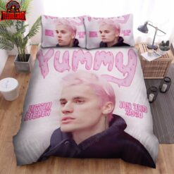 Justin Bieber Yummy Single Promotion Art Bedding Sets