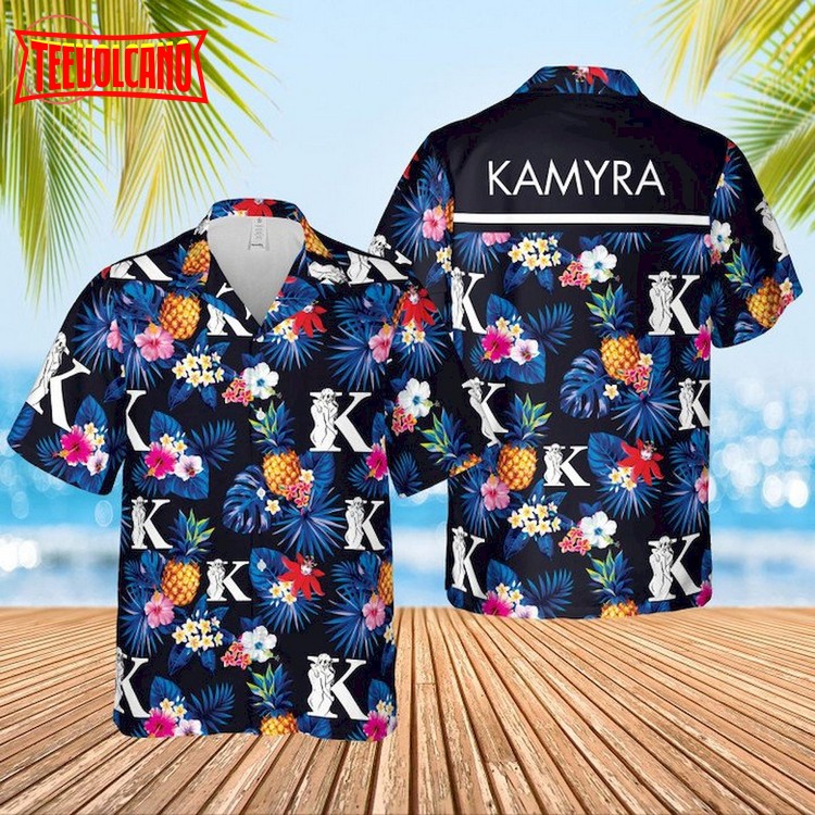 Kamyra Condoms Hawaiian Shirt and Shorts