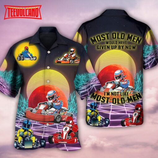 Kart Racing To The Universe Hawaiian Shirt