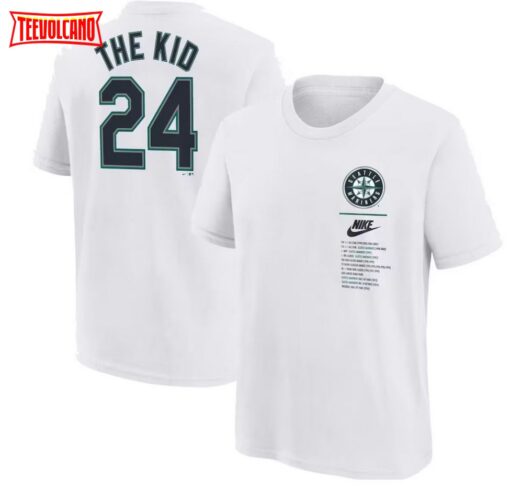 Ken Griffey Jr. Seattle Mariners Youth Legends Name & Number T-Shirt