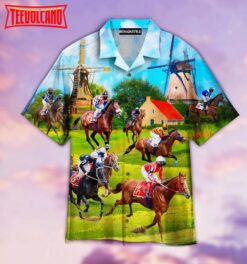 Kentucky Derby Horse Racing We Love Hawaiian Shirt