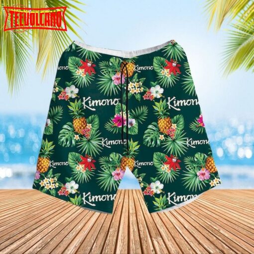 Kimono Condoms Hawaiian Shirt and Shorts