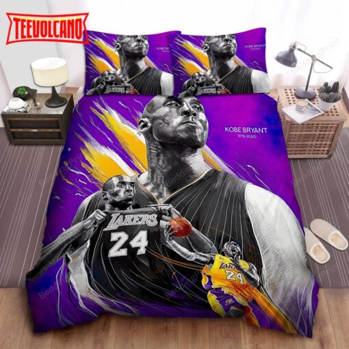 Kobe Bryant On Court Duvet Cover Bedding Sets