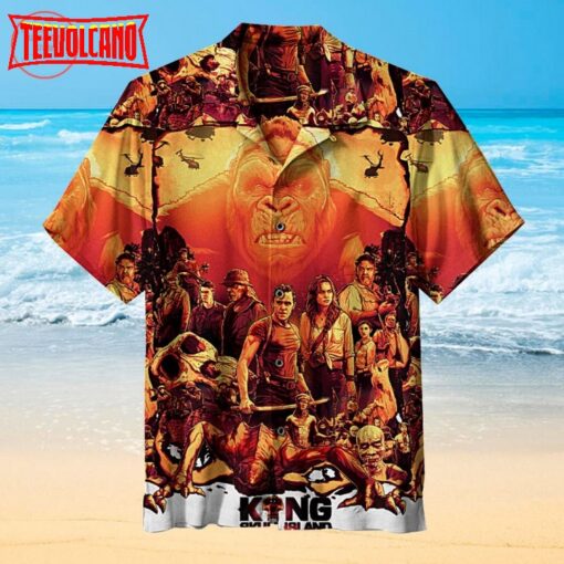 Kong Skull Island Hawaiian shirt