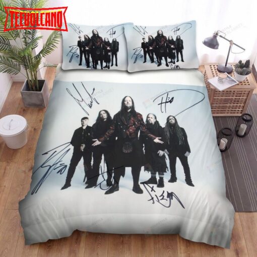 Korn Band Signed Bed Sheets Duvet Cover Bedding Sets