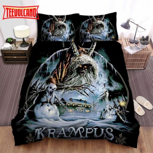 Krampus Movie Art Bed Sheets Duvet Cover Bedding Sets