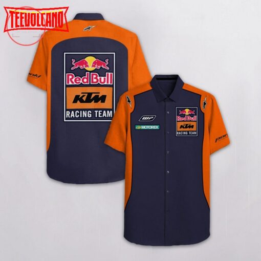 KTM Red Bull Racing Team Hawaiian Shirt