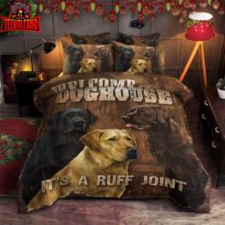 Labrador Retriever It’s A Ruff Joint Bed Sheets Duvet Cover Bedding Sets