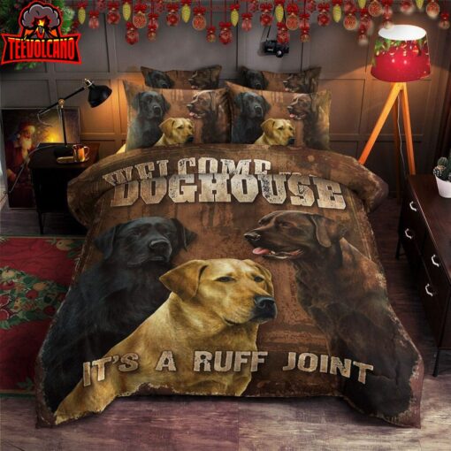 Labrador Retriever It’s A Ruff Joint Bed Sheets Duvet Cover Bedding Sets