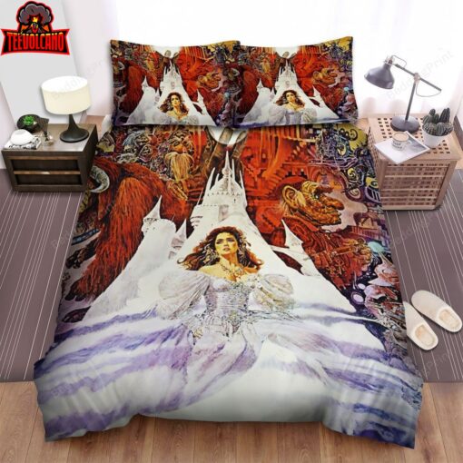 Labyrinth 1986 Movie Beauty Poster Duvet Cover Bedding Sets