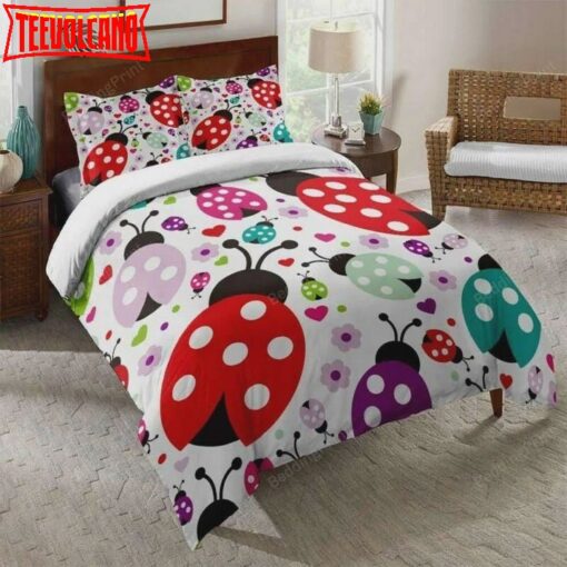 Ladybug Good Wishes Duvet Cover Bedding Sets