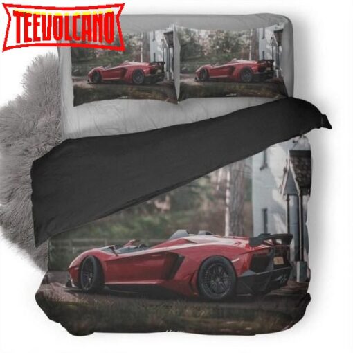 Lamborghini Aventador Sv Forza Horizon Duvet Cover Bedding Sets